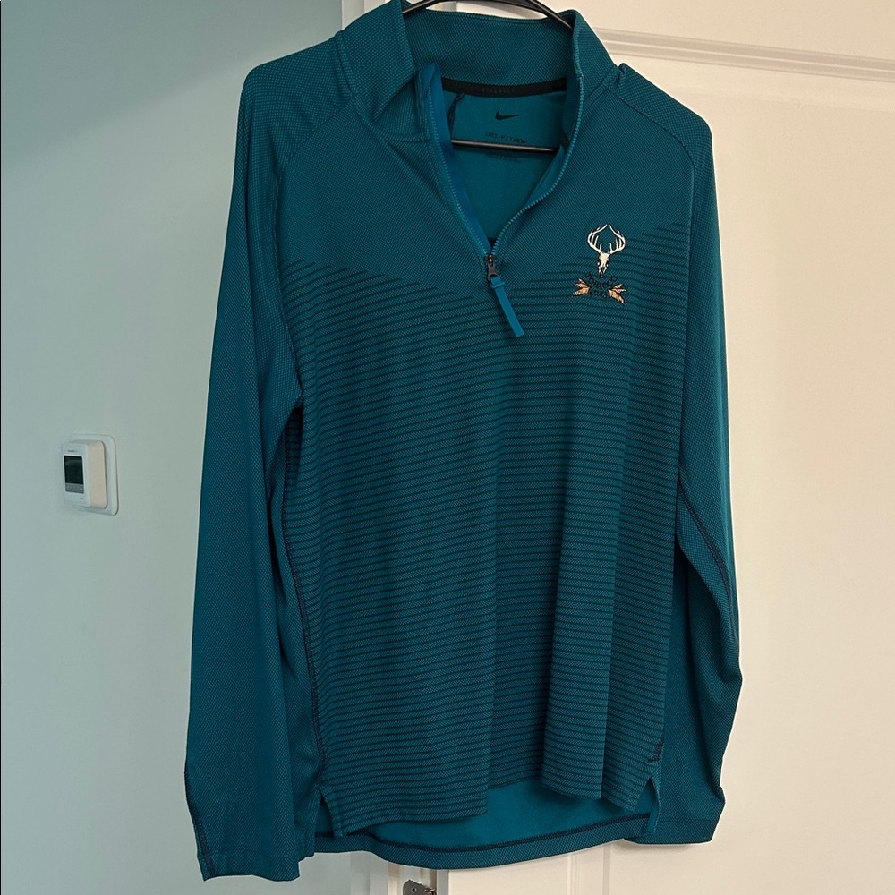 Nike Teal Half-Zip Pullover